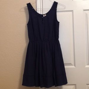 LC Lauren Conrad navy blue dress size small